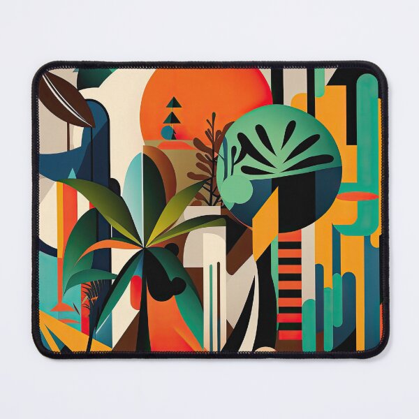 Item preview, African Jungle Bauhaus Design designed and sold by ArtificialGenes.