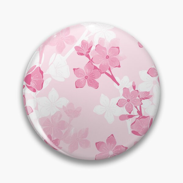 Item preview, Pink Cherry Blossom Sakura Floral Botanical Pattern designed and sold by Fern and Quill.