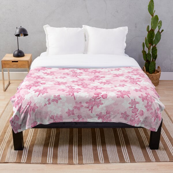 Item preview, Pink Cherry Blossom Sakura Floral Botanical Pattern designed and sold by Fern and Quill.