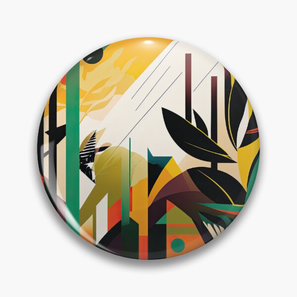 Item preview, African Jungle Bauhaus Design designed and sold by ArtificialGenes.