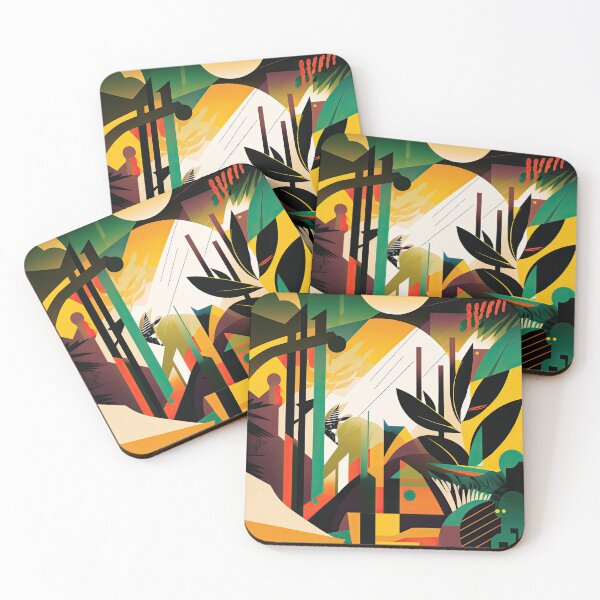 Item preview, African Jungle Bauhaus Design designed and sold by ArtificialGenes.