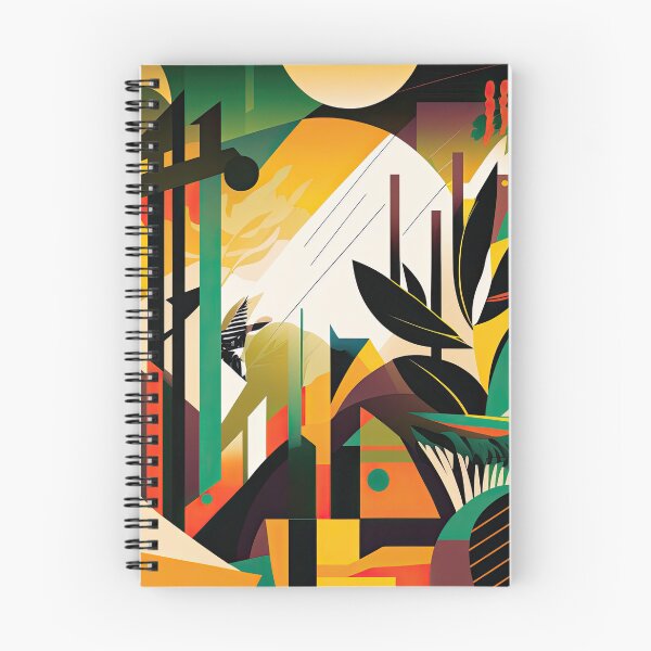 Artikelvorschau, African Jungle Bauhaus Design entworfen und verkauft von ArtificialGenes.
