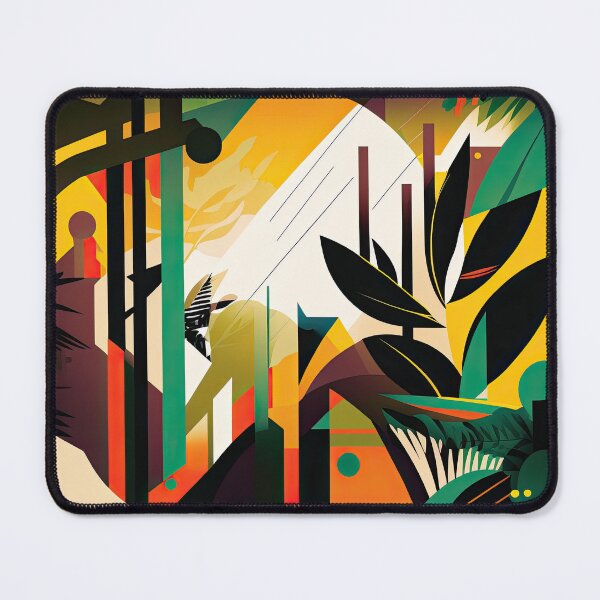 Item preview, African Jungle Bauhaus Design designed and sold by ArtificialGenes.