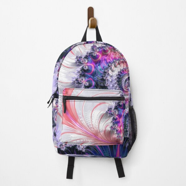 Item preview, White Pink Purple Fractals | Abstract Fractal Art designed and sold by Dr-Pen.