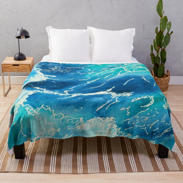 Item preview, The wave in watercolor by Béatrice Bisiaux designed and sold by BEATRICE BISIAUX.