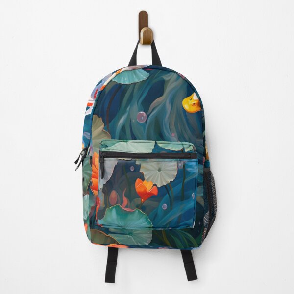 Item preview, Duck-Faced Koi: A Floral Underwater Artistry designed and sold by DreaverDelights.
