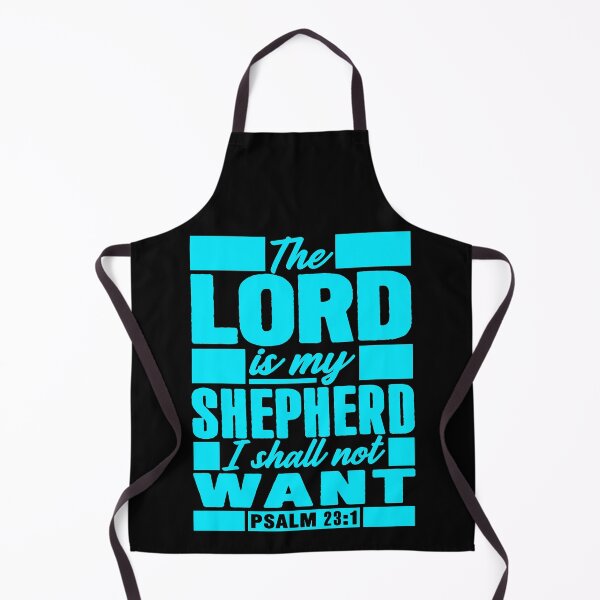 Item preview, Psalm 23:1 The LORD Is My Shepherd I Shall Not Want designed and sold by plushism.