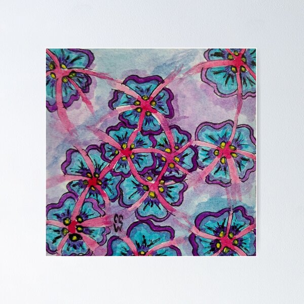 Item preview, Zentangle 303 Primroses designed and sold by CCWillow.