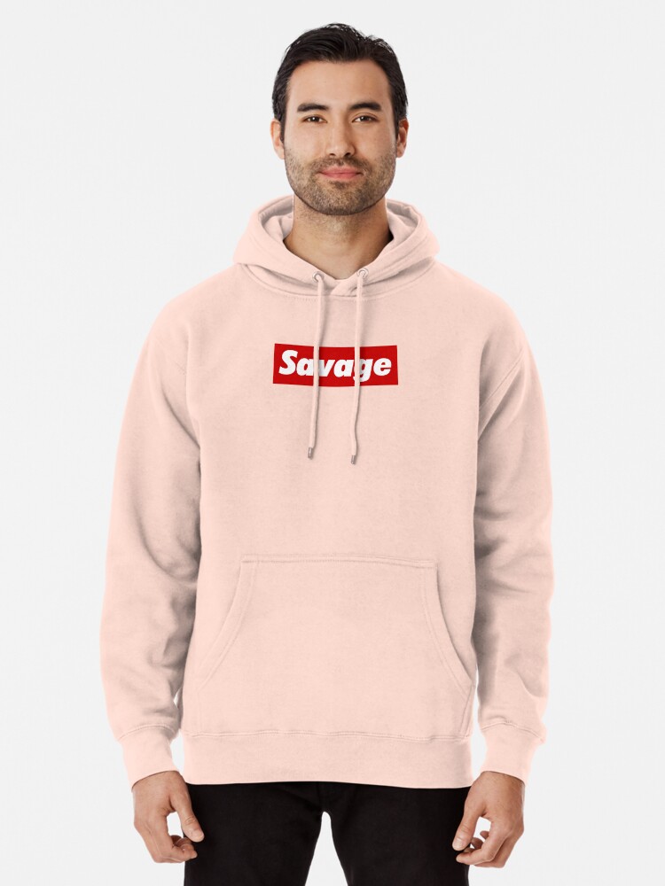 Supreme on sale hoodie savage