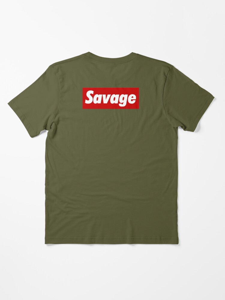 Supreme savage outlet t shirt