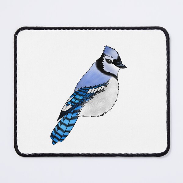 Item preview, Blue Jay designed and sold by honeybeepaper.