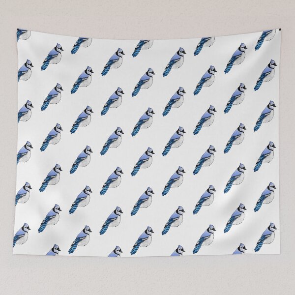 Item preview, Blue Jay designed and sold by honeybeepaper.