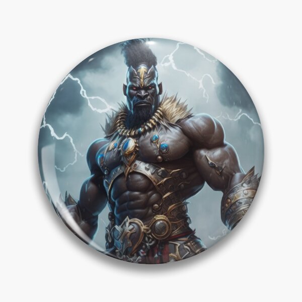 Item preview, Shango: Power and Passion of an African Deity | diesel ai art designed and sold by diesellord.