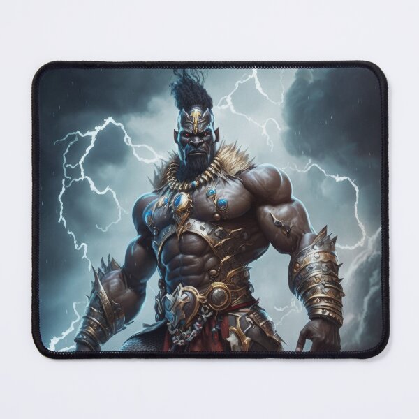 Item preview, Shango: Power and Passion of an African Deity | diesel ai art designed and sold by diesellord.