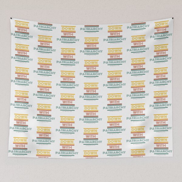 Item preview, TWT - Down with Patriarchy designed and sold by WildAtlanticArt.