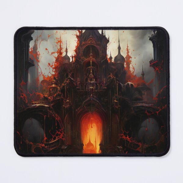 Item preview, Temple of Hell 2 designed and sold by Red Witch Art.