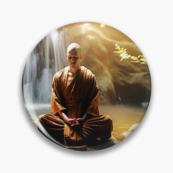 Item preview, Monje contemplativo designed and sold by ScenicViewPics.