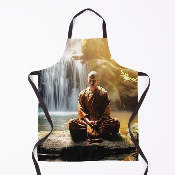 Item preview, Contemplative Monk designed and sold by ScenicViewPics.