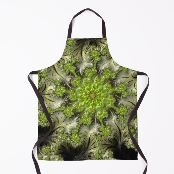 Item preview, Green Black Fractals | Abstract Fractal Art designed and sold by Dr-Pen.