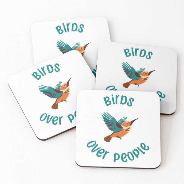 Aperçu de l'œuvre les oiseaux au-dessus des gens créée et vendue par frosttee.