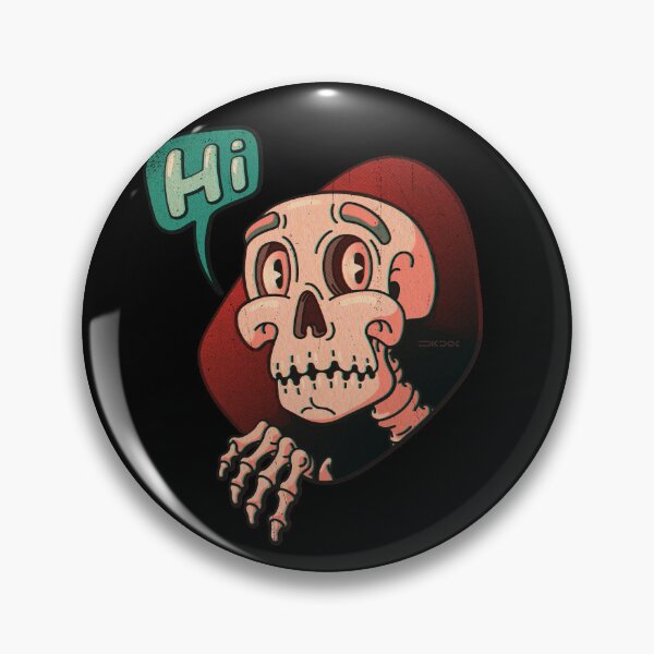 Item preview, Skull talking hi designed and sold by DicDoc.