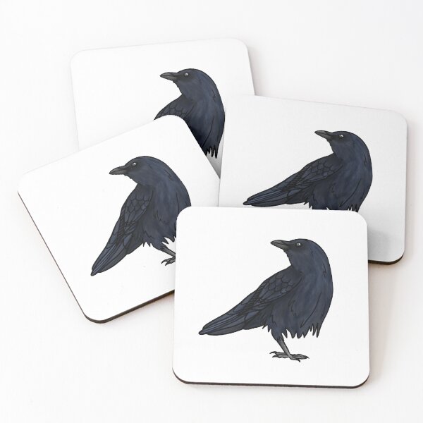 Item preview, Crow designed and sold by honeybeepaper.
