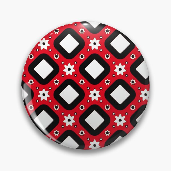 Item preview, Red Diamond Shapes Pattern Design designed and sold by Bunmigraphics .