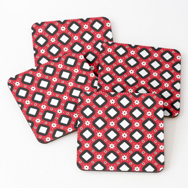 Item preview, Red Diamond Shapes Pattern Design designed and sold by Bunmigraphics .