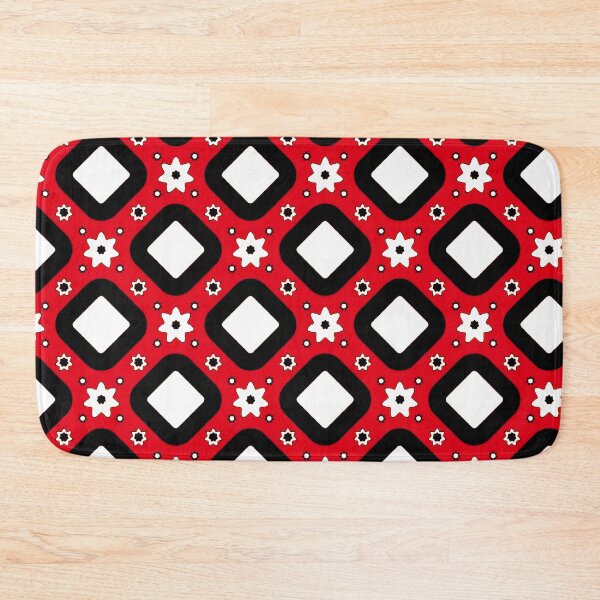 Item preview, Red Diamond Shapes Pattern Design designed and sold by Bunmigraphics .