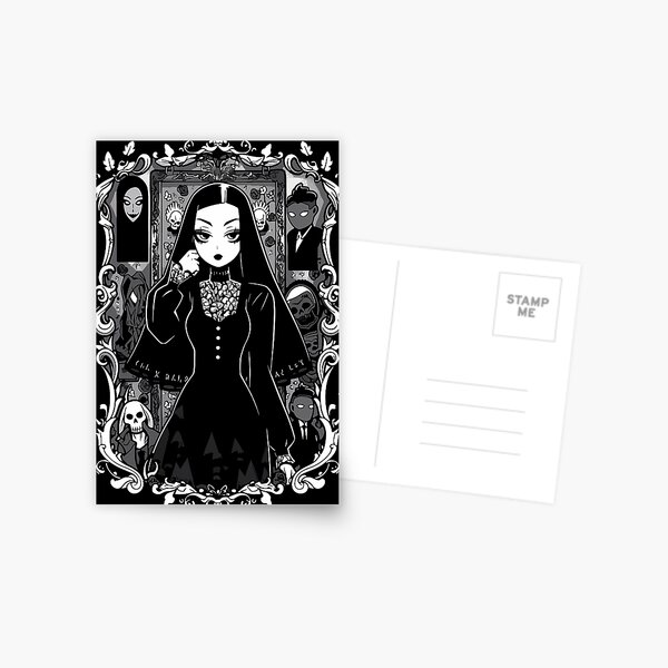 Item preview, Morticia Addams Portrait designed and sold by Enyr.