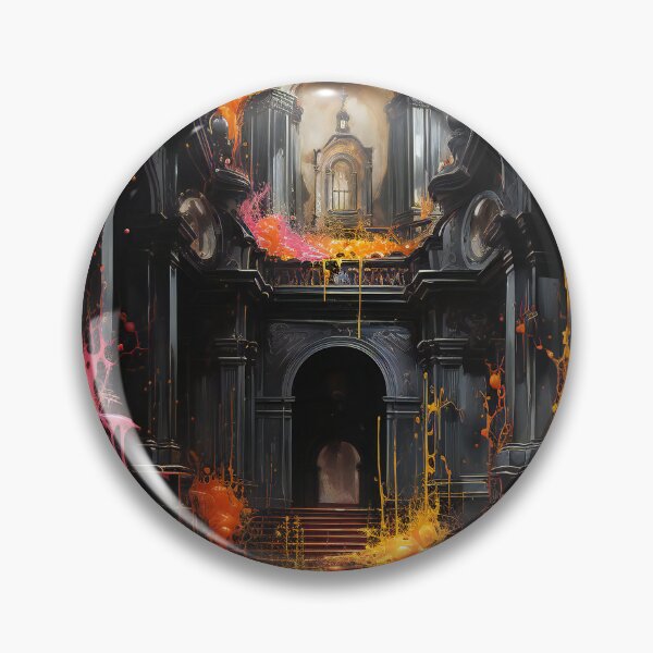 Item preview, Temple of Hell 3 designed and sold by Red Witch Art.