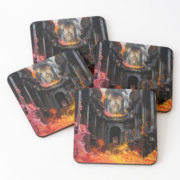 Item preview, Temple of Hell 3 designed and sold by Red Witch Art.