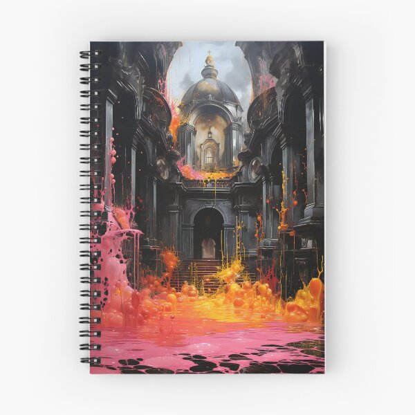 Item preview, Temple of Hell 3 designed and sold by Red Witch Art.
