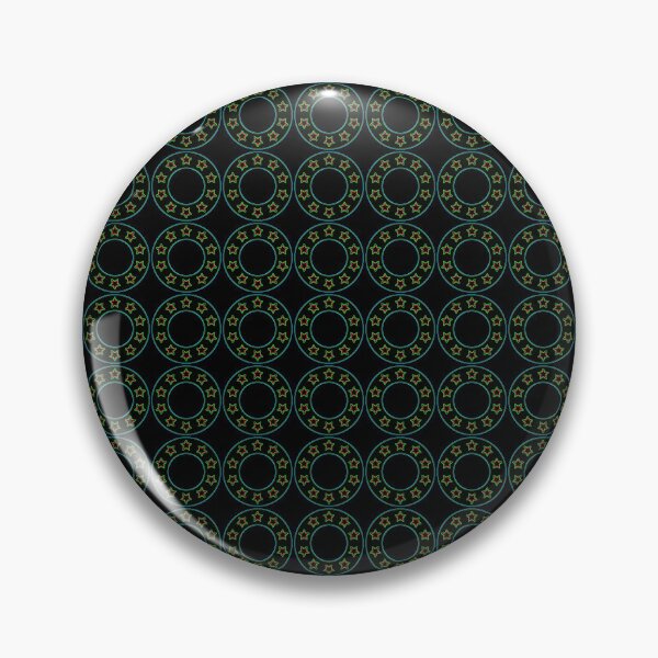 Item preview, Stars And Circles Dark Pattern designed and sold by SteadyRolling.