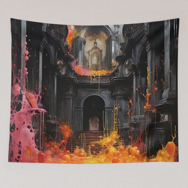 Item preview, Temple of Hell 3 designed and sold by Red Witch Art.