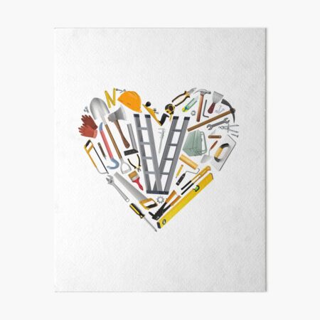 Love - Art Tools Artist Collage  Sticker for Sale by rarecoder