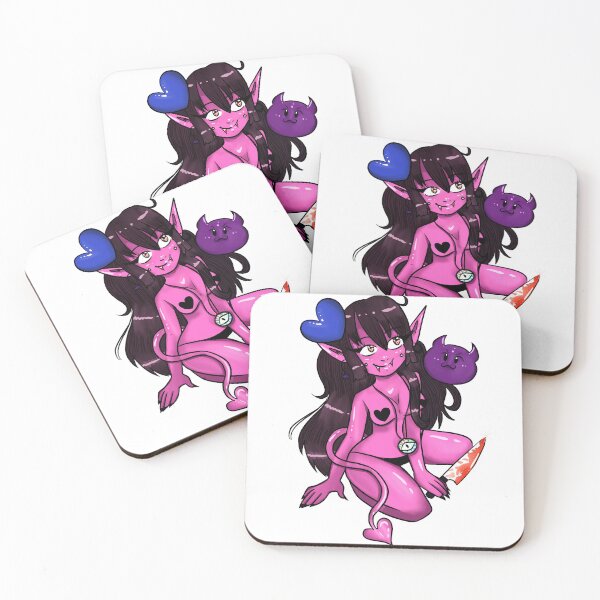 Item preview, Demon anime girl  designed and sold by Stelullum.