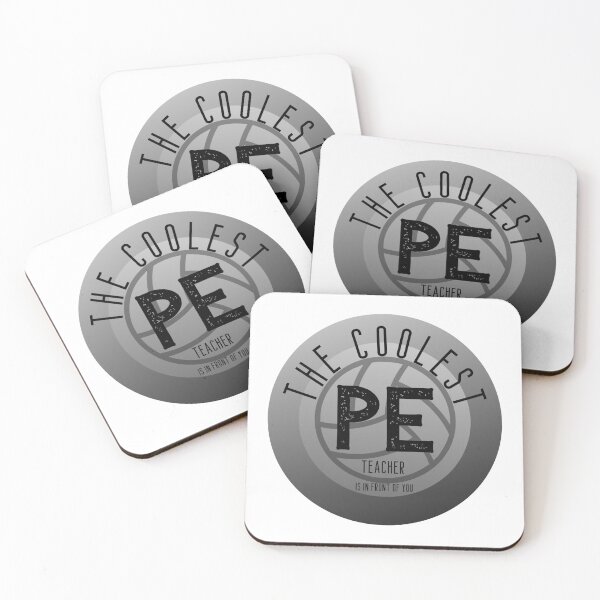 Item preview, The coolest PE teacher, Teacher Day designed and sold by ArtiDann.