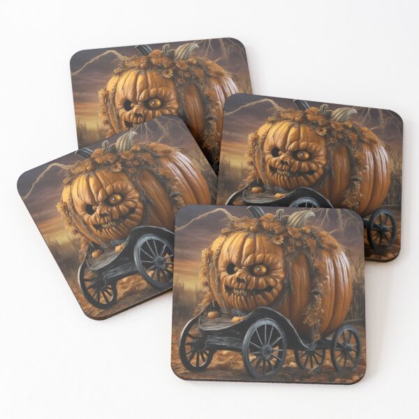 Item preview, Spooky Soiree: The Halloween Haunted Carriage designed and sold by AmazinfArt.