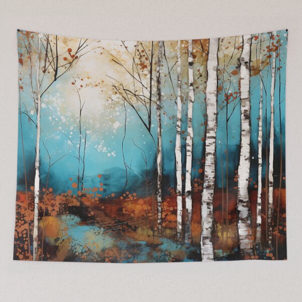 Item preview, Birch Trees designed and sold by Red Witch Art.