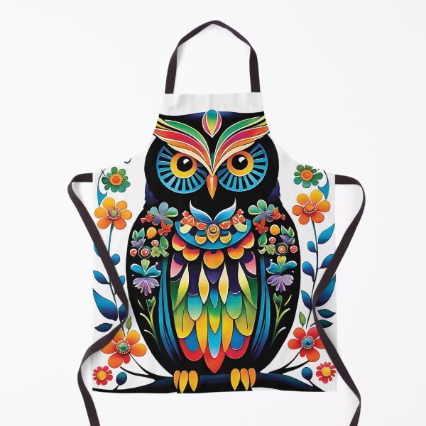 Item preview, A Colourful Owl Illustration designed and sold by Belartee.
