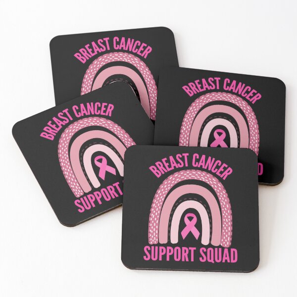 Item preview, Support Squad Breast Cancer Awareness Pink Rainbow designed and sold by 5thseason-shop.