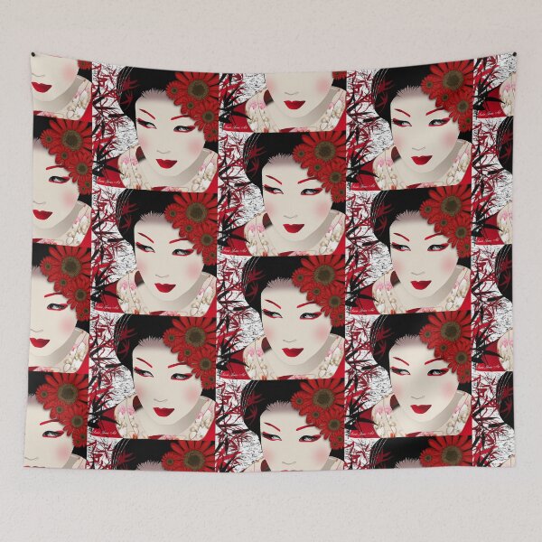 Item preview, Geisha  designed and sold by Sonia Jones Art.