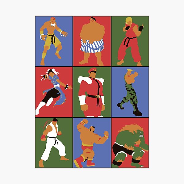 Street Fighting Crew Photographic Print