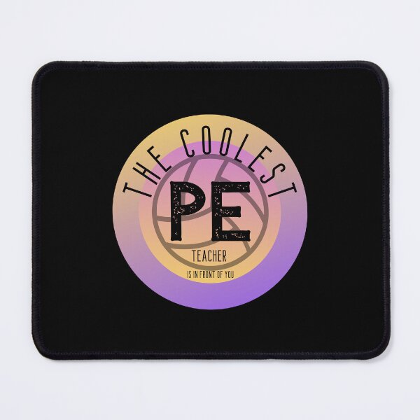 Item preview, The coolest PE teacher, Teacher Day designed and sold by ArtiDann.