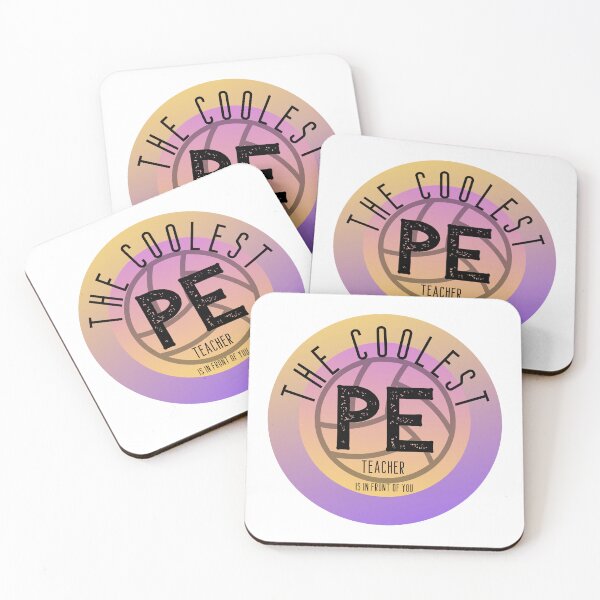 Item preview, The coolest PE teacher, Teacher Day designed and sold by ArtiDann.