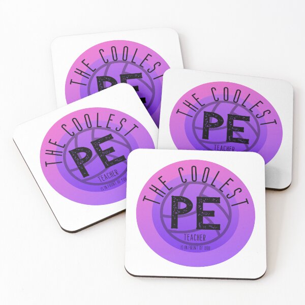 Item preview, The coolest PE teacher, Teacher Day designed and sold by ArtiDann.