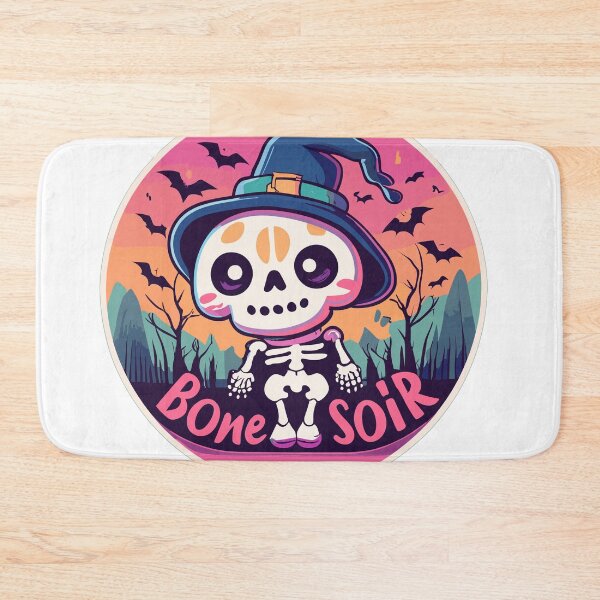 Item preview, Bone Soir Cute Little Halloween Kawaii Skeleton  designed and sold by SamJanner.