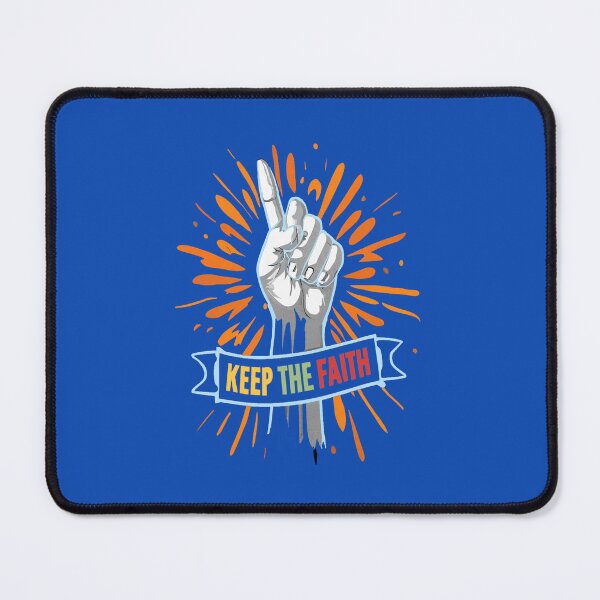 Item preview, Keep the faith, motivational, positive, believe in yourself, gift, future, believe in the future, present, funny designed and sold by bubblylive.