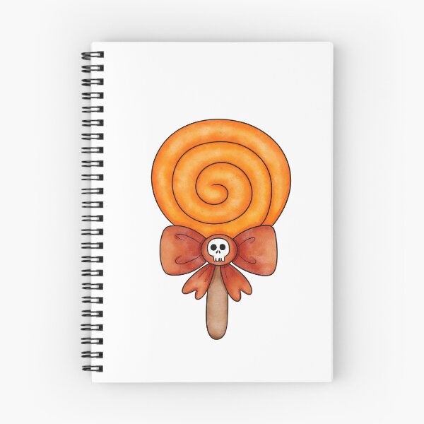 Item preview, Halloween orange lollipop. designed and sold by JumpDrawArt.